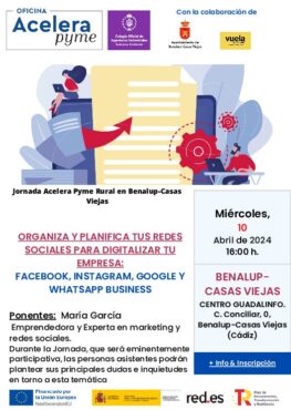 Invitación Benalup-Casas Viejas 10 abril. Organiza y planifica tus RRSS